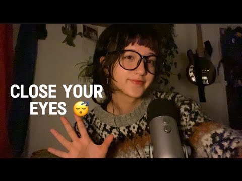 ASMR cranial nerve exam EYES CLOSED| testing your senses, for sleep