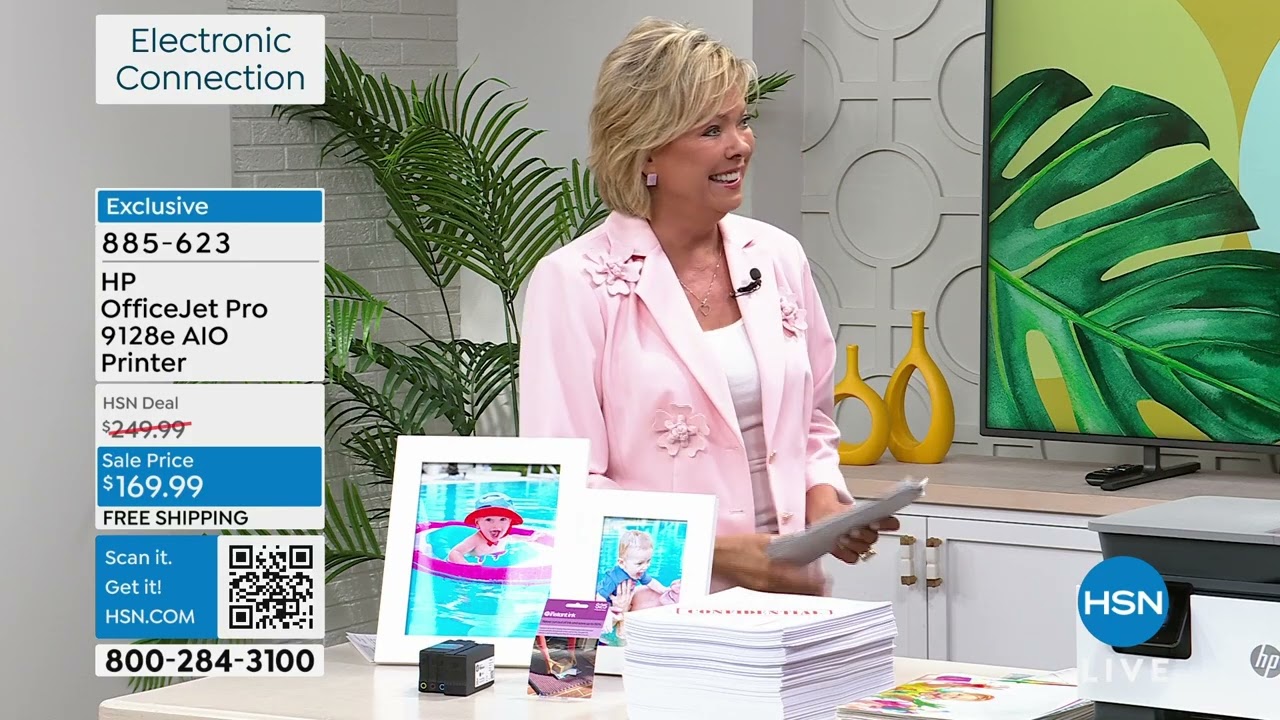 HP OfficeJet Pro 9128e AIO Printer with $25 Instant Ink ...
