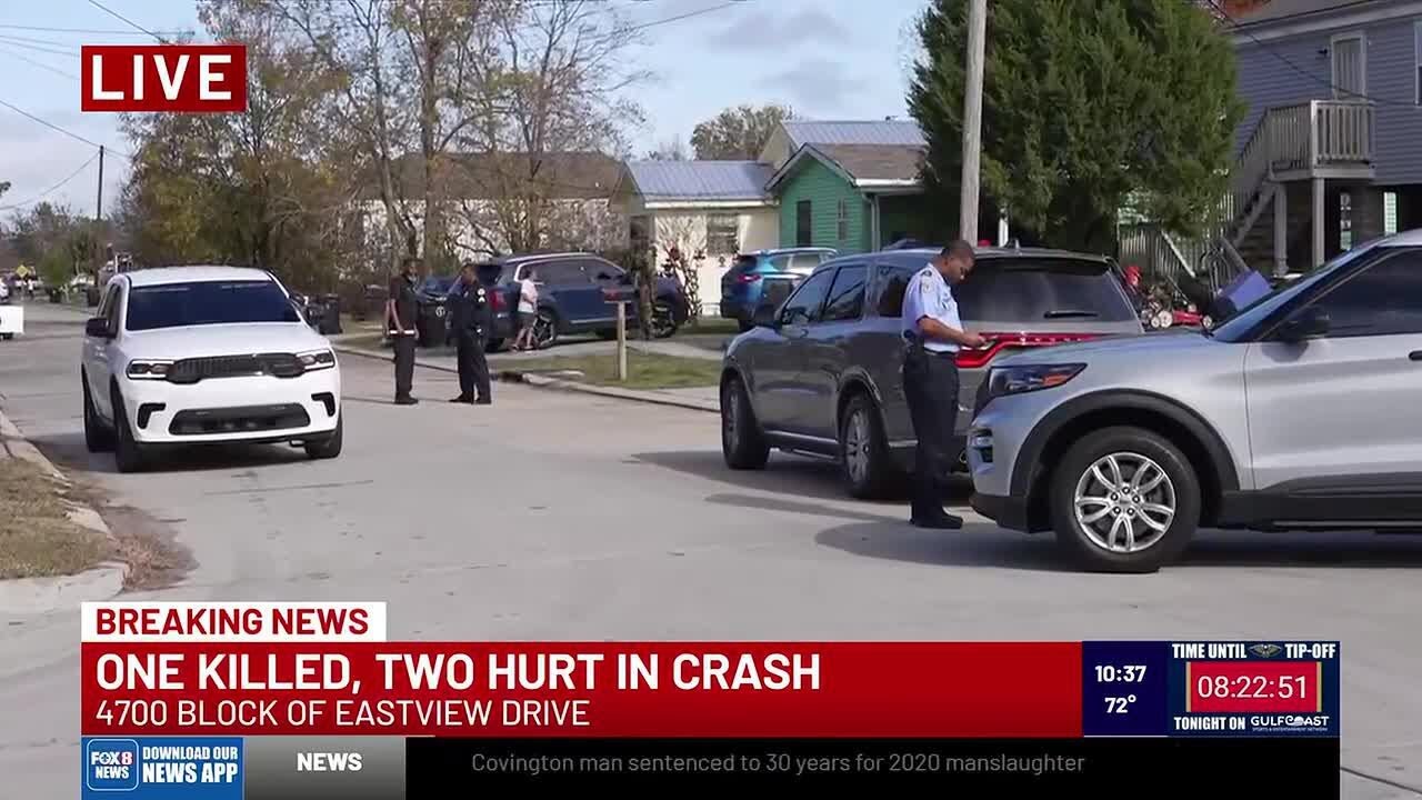 One killed, two hurt in Plum Orchard crash - YouTube
