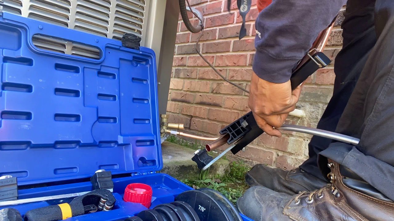 YELLOW JACKET TUBING BENDER!!👍🏽hvacrair conditioningtubing bender