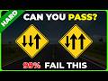 Can You Identify Them All? Every Road Sign on the 2026 Driving Test