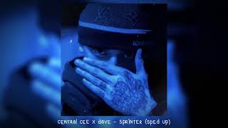 central cee x dave - sprinter (𝒔𝒑𝒆𝒅 𝒖𝒑)