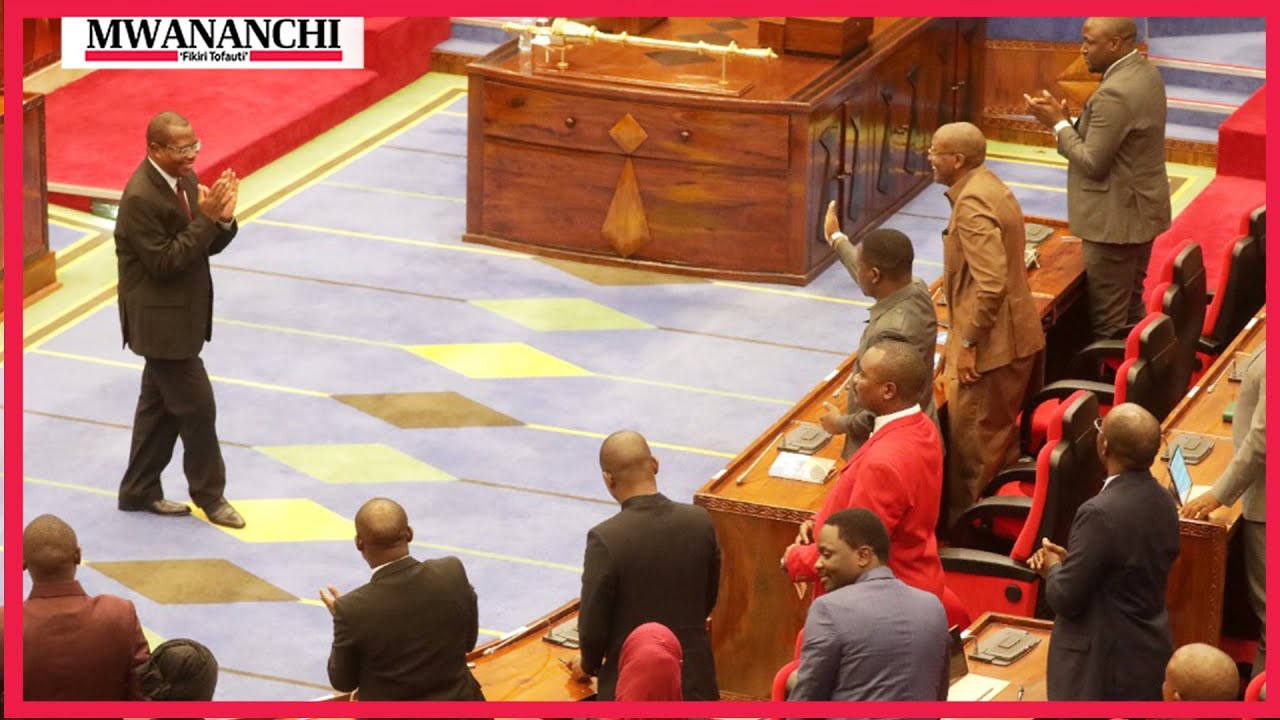 Dk Mpango akiondoka bungeni baada ya kuthibitishwa kuwa Makamu wa Rais