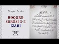 Qurani-Kərimdə olan qaydaların izahı #3 | Bəqərə surəsi 3-5 | Bəxtiyar Turabov