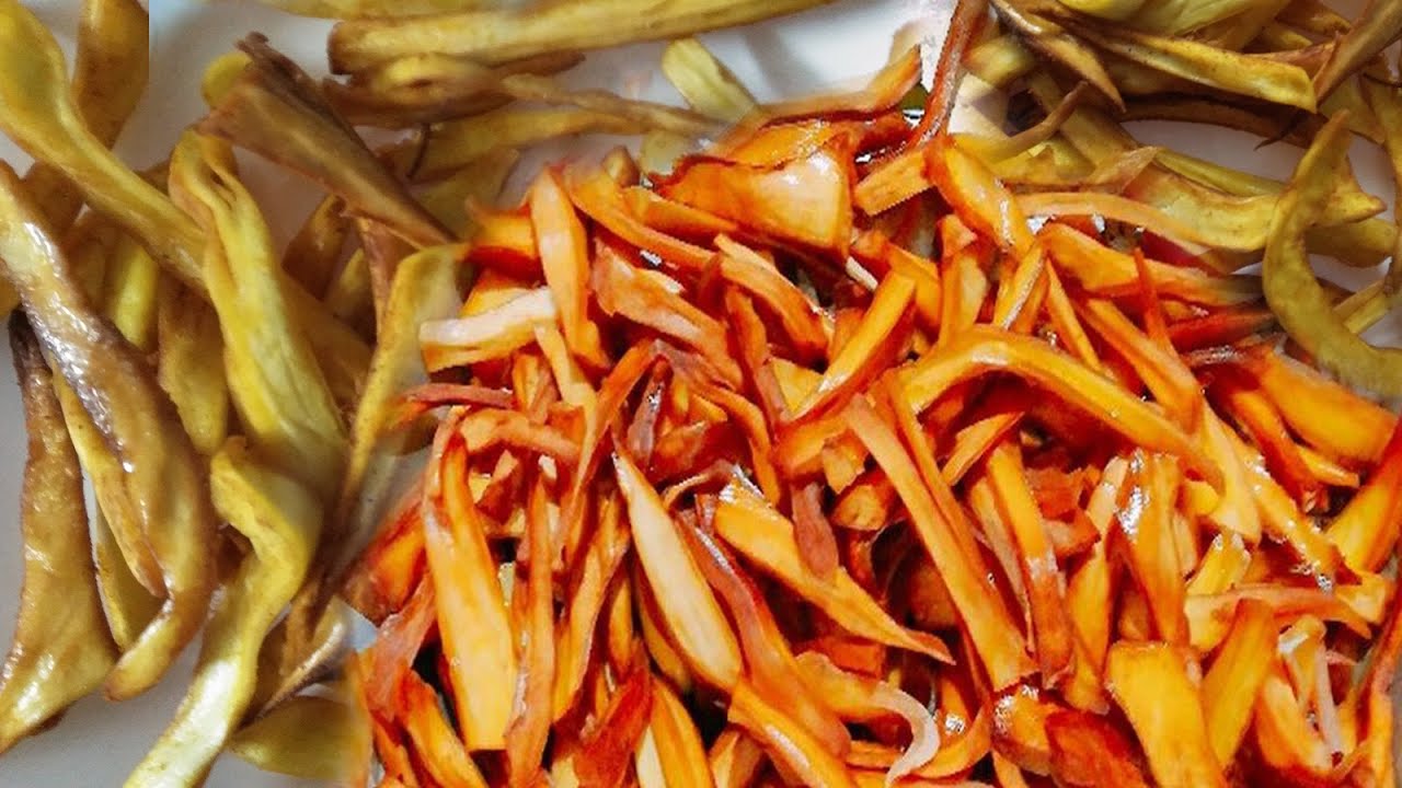 crispy chakka chips /jackfruit fry malayalam YouTube
