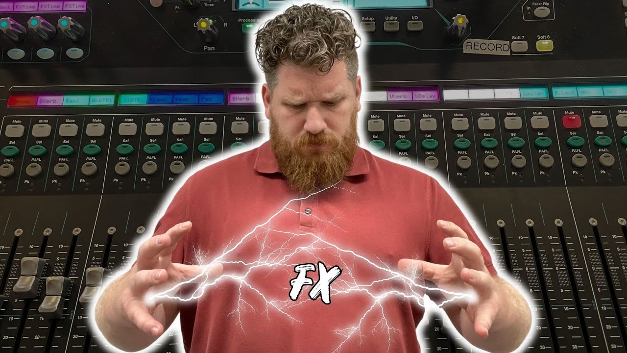 Audio Console - FX (Reverb & Delay)