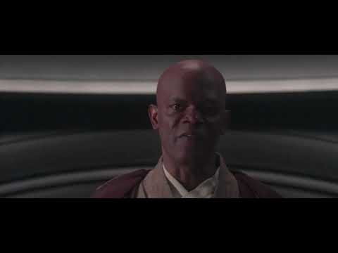 Star Wars 3 - Mace Windu vs Palpatine (Hindi)