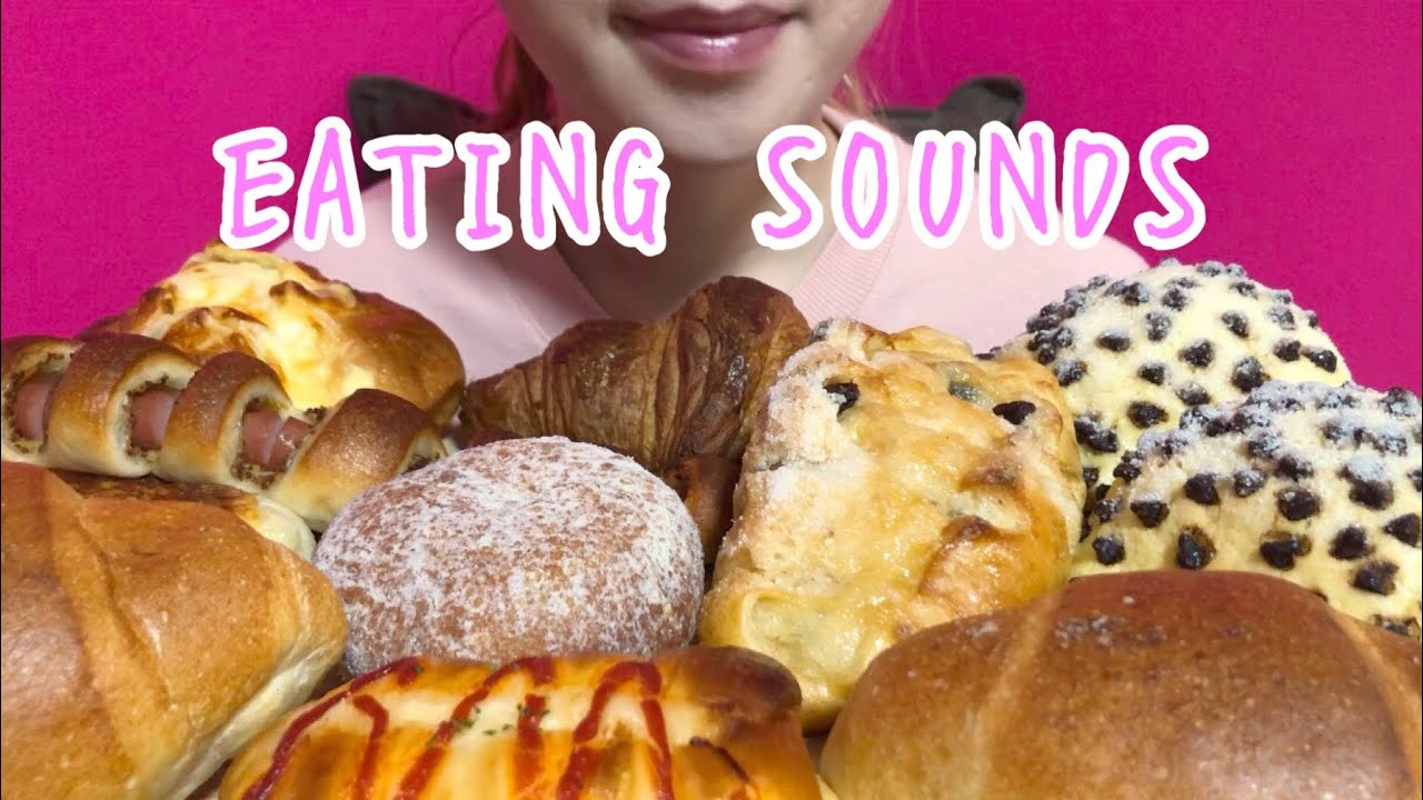 《Eating sounds》パン!マリトッツォ並べ忘れてて後半登場!