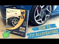 How to fit alloy gators to your car   alloygator  alloy wheel rim protectors  alloygators