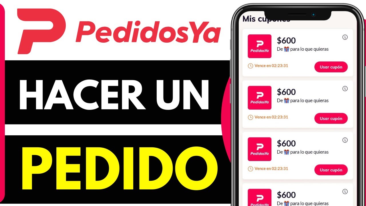 Como HACER un PEDIDO en PedidosYa (Paso a Paso) - YouTube