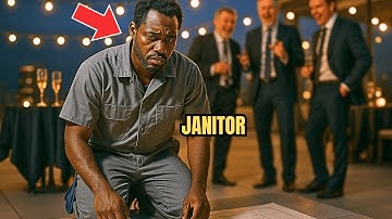“They Laughed at the Janitor—Until They Discovered Who He Really Was.