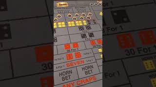 Horseshoe Casino Craps Tables 6-29-23