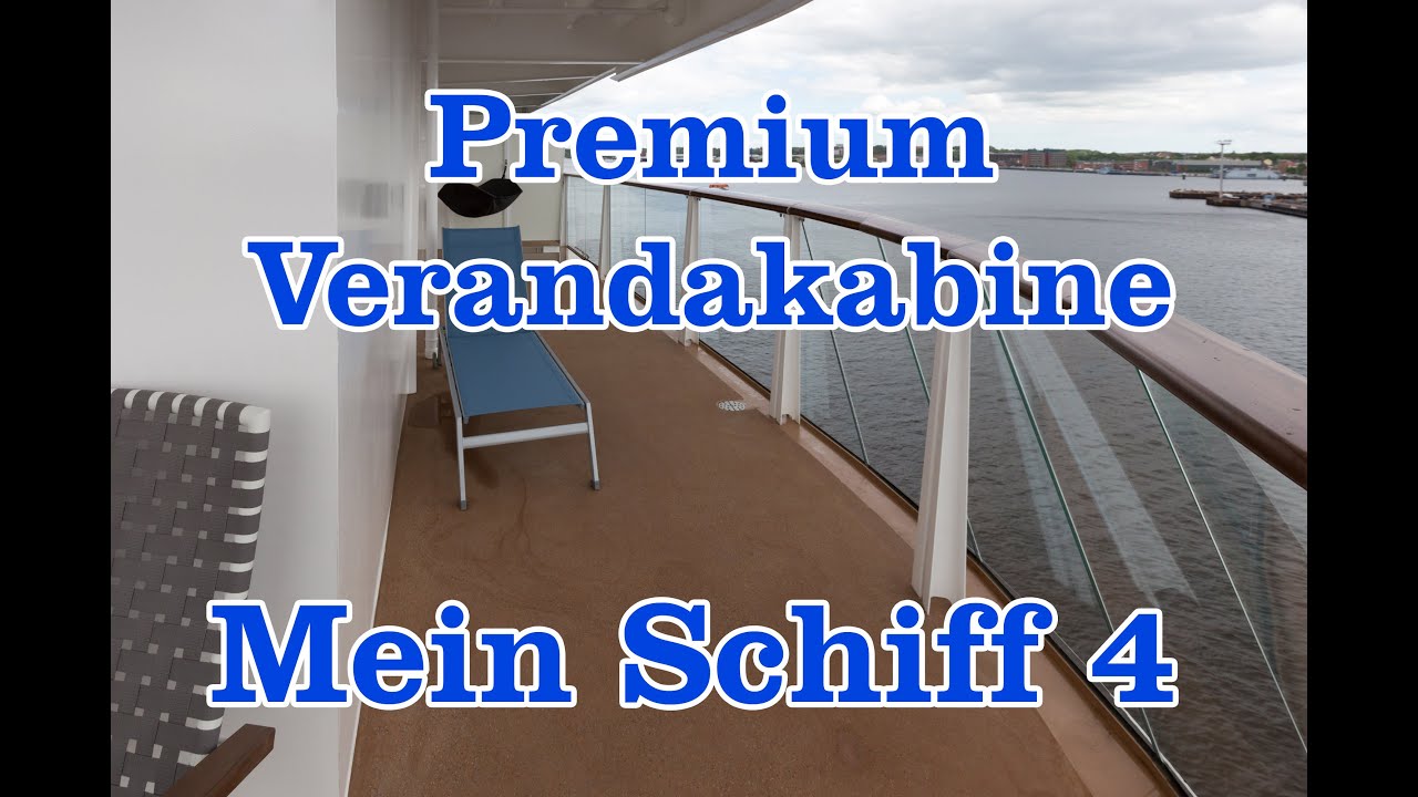 Mein Schiff 4 Premium Verandakabine 8230 By Kallis Shipworld