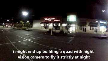 HOVERTHINGS HT FPV first night time FPV flight part #21