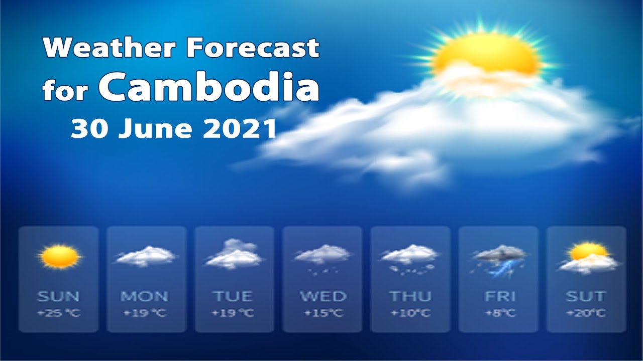 Meteorology of weather cambodia