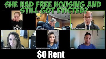 $0 Rent, Yet Evicted? The FREE HOUSING Case That Makes NO SENSE