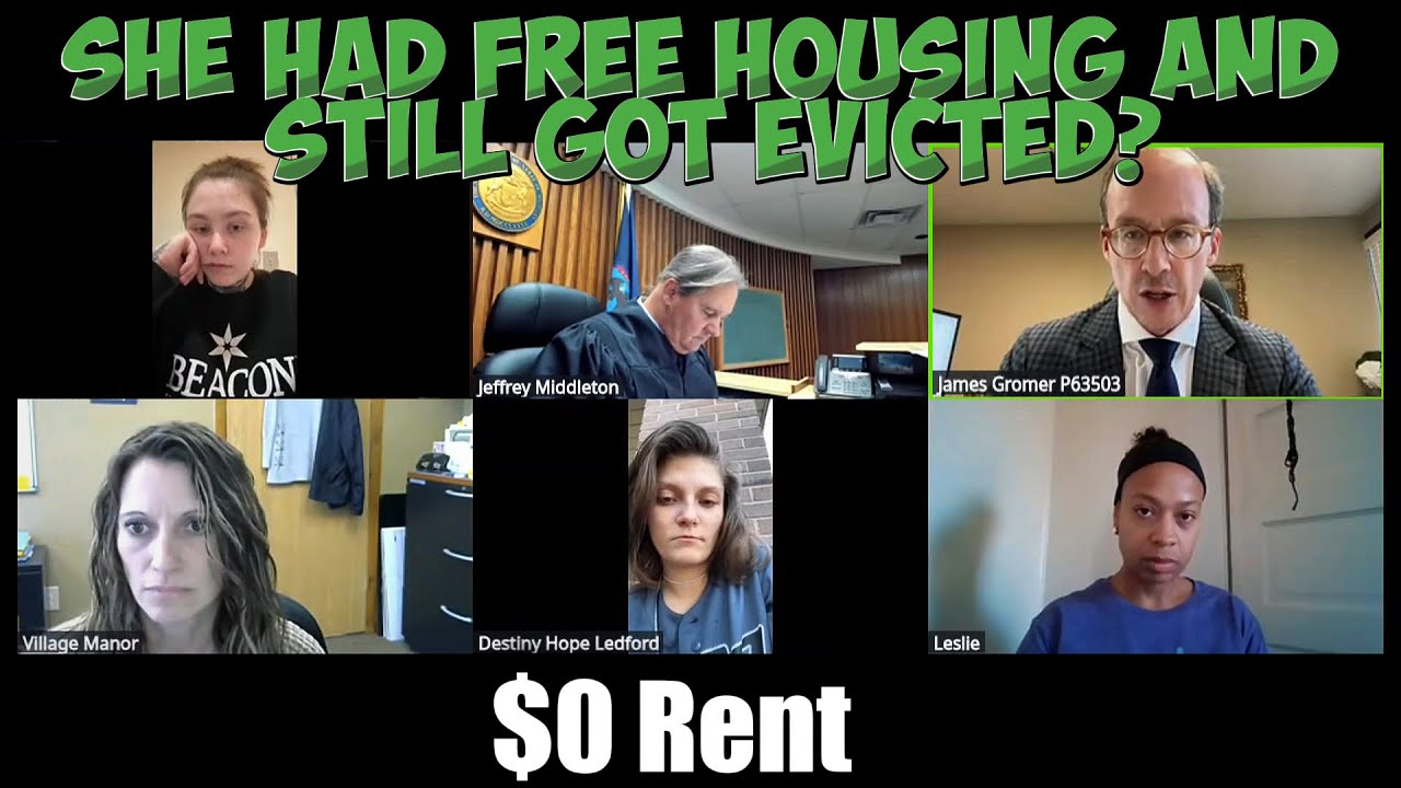 $0 Rent, Yet Evicted? The FREE HOUSING Case That Makes NO SENSE