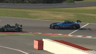Spa building up to overtaking P4 and netcode crash