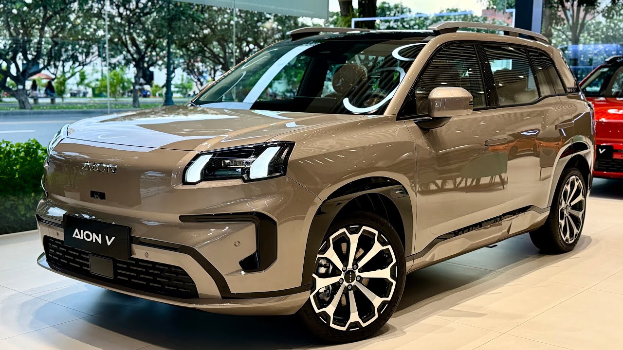 New AION V Edition (2025) - New Affordable EV SUV | Sand Color 