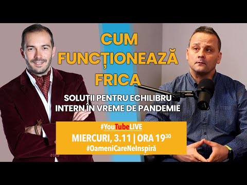 Cum funcționează Frica! Soluții pentru echilibru intern | Interviu cu  @Adrian Cranta