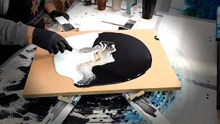 This COLOR COMBINATION!! 😍 Acrylic Painting Techniques - Swipe Art