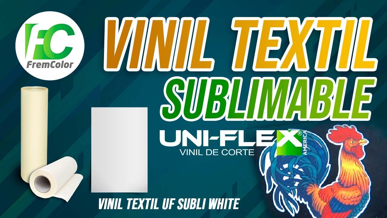 Vinil Textil Sublimable -- Uni-Flex 