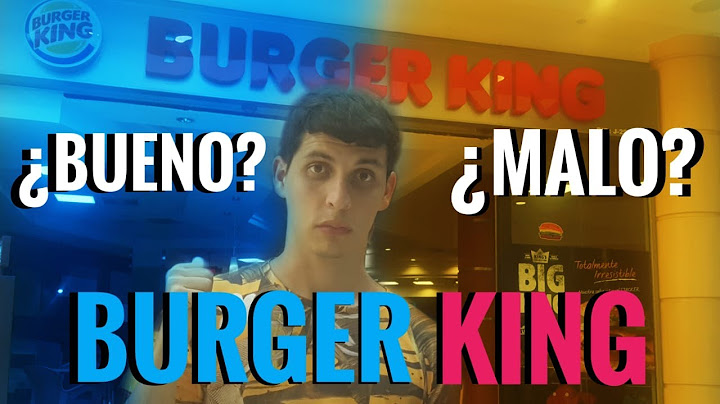 ASI es un BURGER KING en VENEZUELA 2020 I ALI PALACIOS