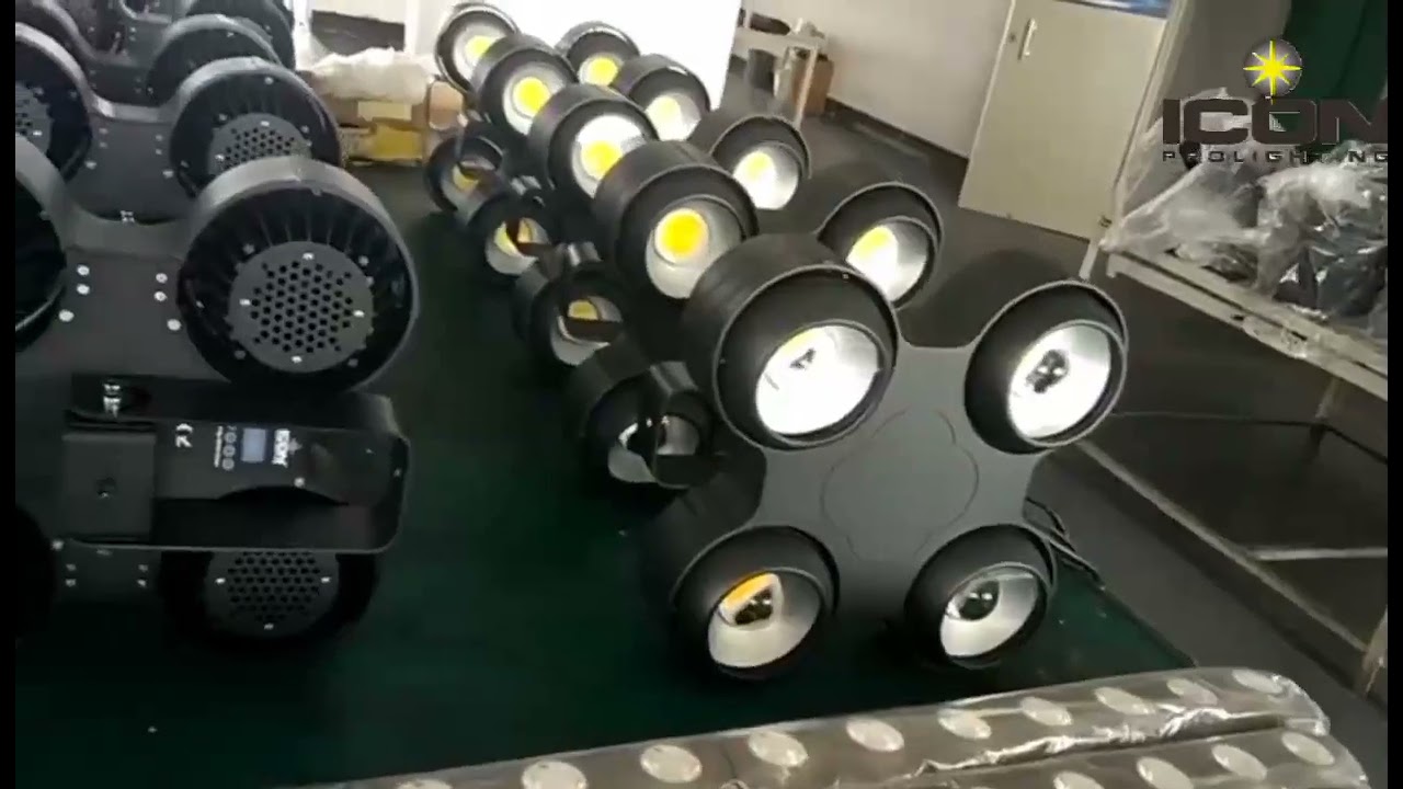 4x100W COB LED Blinder Lighting