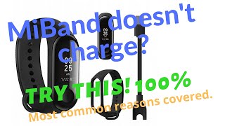 Mi Band doesn't charge? Try these tips to fix it! Works every time!