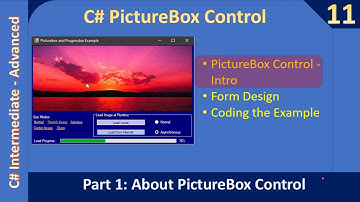 PictureBox Control and LoadAsync | Introduction Part 1 | C# Advanced #11