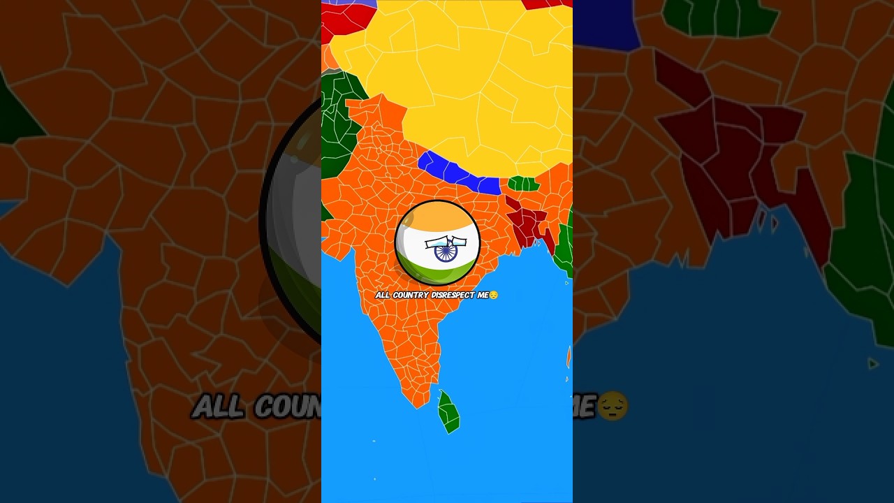 All country disrespect India😔 