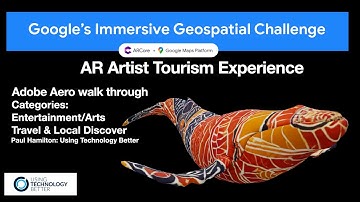 Artist Tourism AR Geospatial challenge Aero walkthrough submission