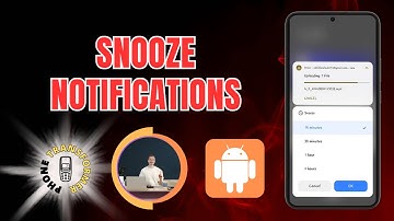 How to Snooze Notifications on Android
