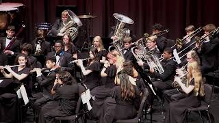 LRHS Intermediate Band: "Bunker Hill March", Winter Concert, December 2022