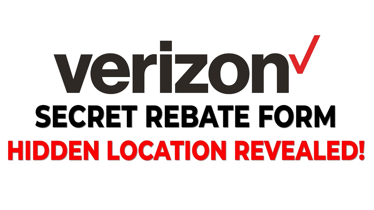 How Does Verizon Rebate Work
