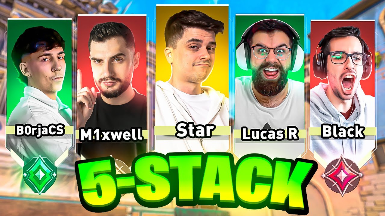 El NUEVO MEJOR 5 STACK (5 POVS)