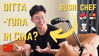 La D*TTATURA in Cina produce in massa Sushi Chef e rende le famiglie asiatiche T*SSICHE - 笨娜娜 ep.2