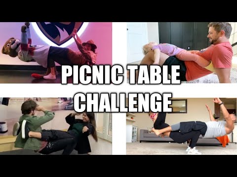 Picnic Table Challenge - Tiktok - YouTube
