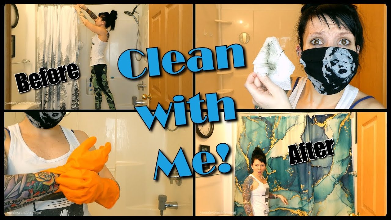 CLEAN WITH ME! | BATHROOM & REDECORATE! 
