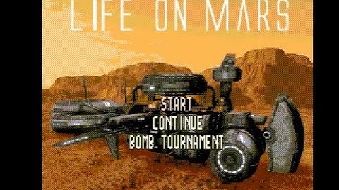 Life on Mars, final version running on a turbo-R with Moonsound