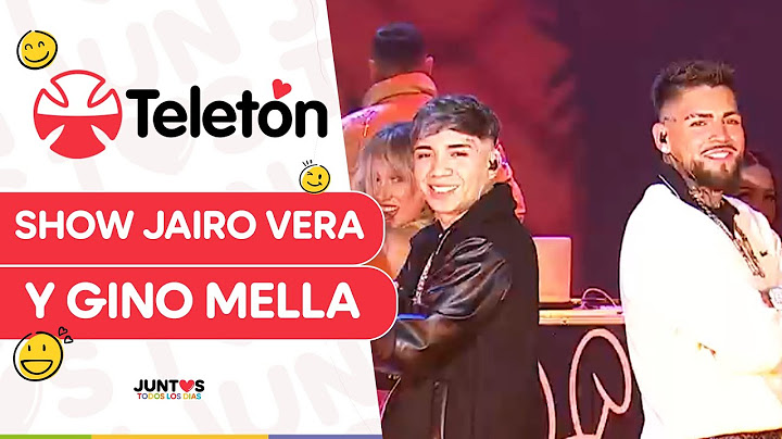¡EN LLAMAS! El show de Gino Mella y Jairo Vera en Teletón 2024