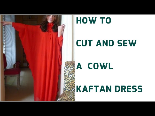 How to make a trendy Kaftan Bubu with an fitted waist / cut and sew / Part  1 - YouTube | Bubu gown styles, Kaftan gown, Kaftan styles