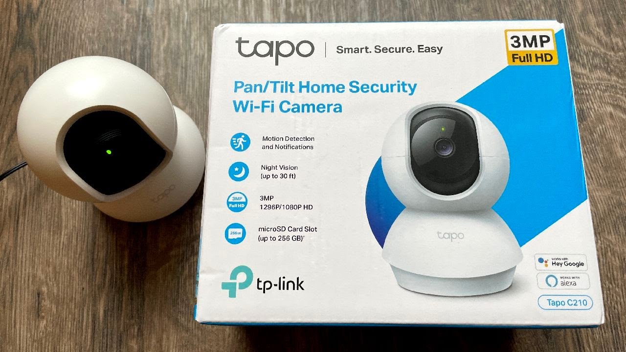 Tp-link Tapo C210 - unboxing and first start 