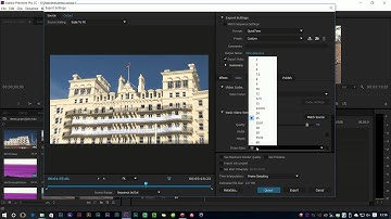 Adobe Media Encoder part 3: Sound options