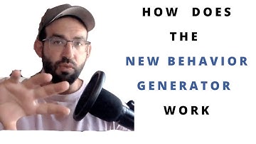 How does the new behavior generator work: Deeper dive into the NLP technique New Behavior Generator