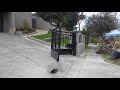 Gate Solution - Steep Driveway Incline.