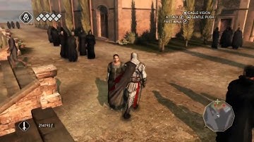 AC2 - Kill target only - Assassinate Stefano - Sequence 5 Memory 7 The cowl does not make the monk