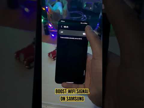 Boost Wifi Signal on Samsung