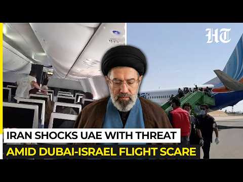 Video Amid FlyDubai Horror, Iran Scares Israel & UAE With New Threat As Dubai-Israel Flight Pilot Stabbed