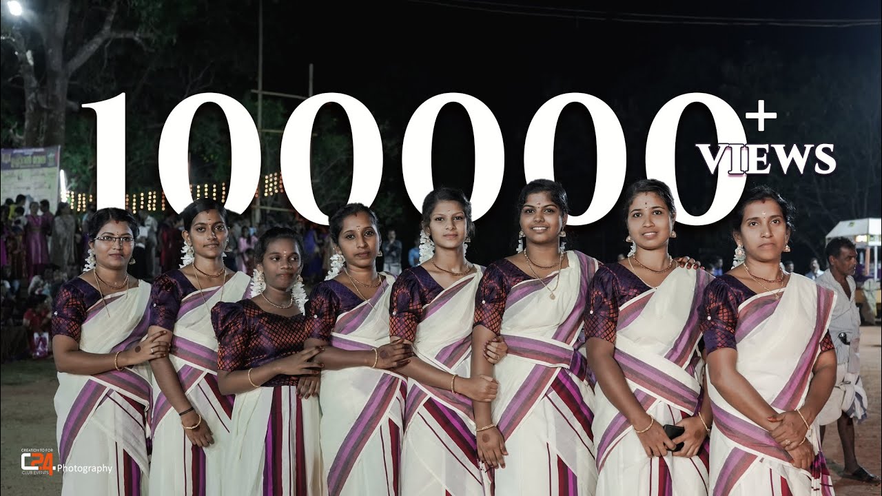 പെൺപട പൂരപ്പറമ്പിൽ നിറഞ്ഞാടിയ കൈകൊട്ടിക്കളി #womenpower #ladiesdance #women #kaikottikali #kerala